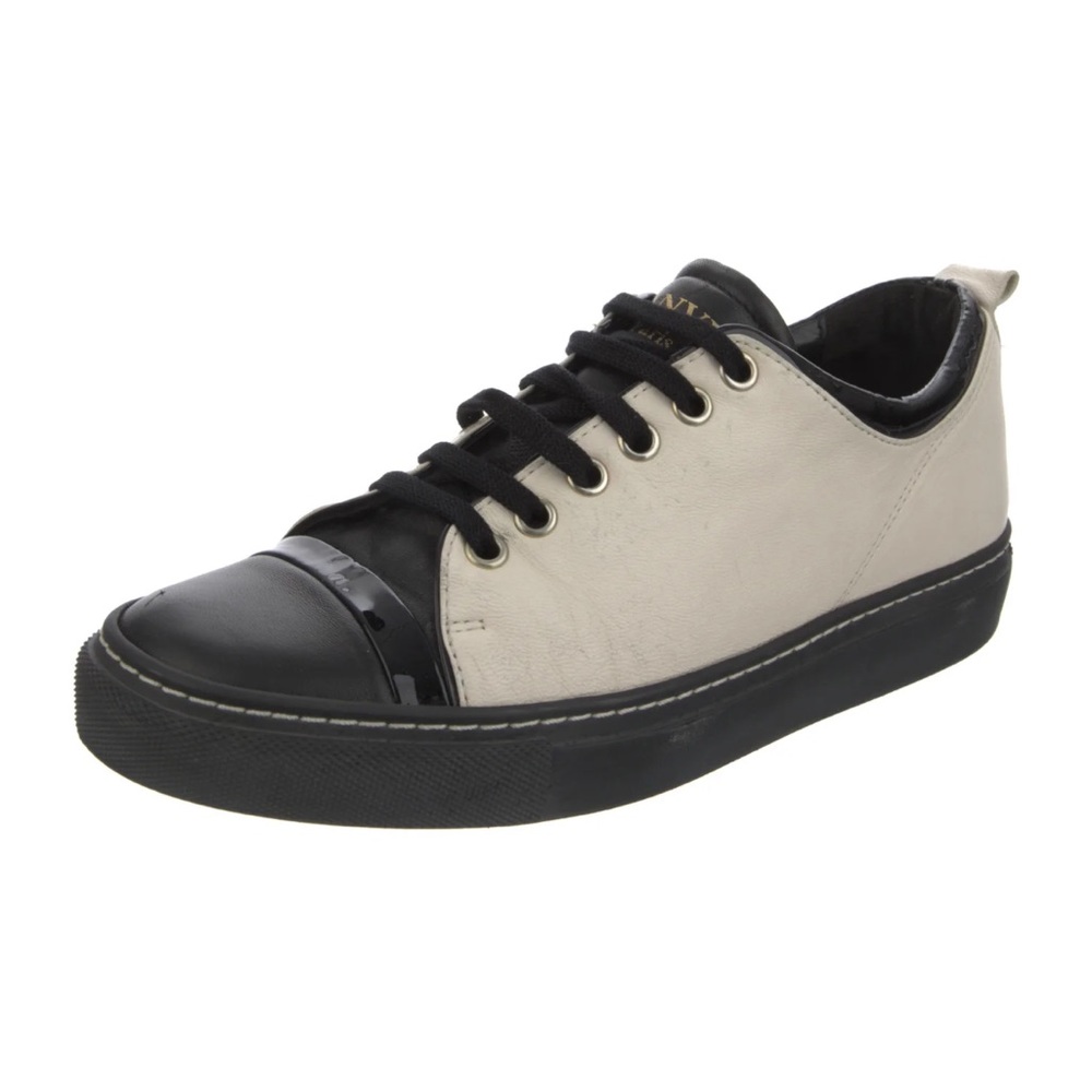 Authentic Lanvin leather sneakers, size 37